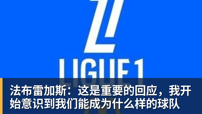 法布雷加斯：这是重要的回应，我开始意识到我们能成为什么样的球队